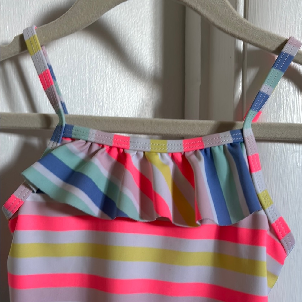 Colorful Striped Swimsuit - Picture 2 of 4